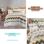 ETEHOMETEX ÇİFT KİŞİLİK BASKILI PAMUK PİKE COZA 8696474231840